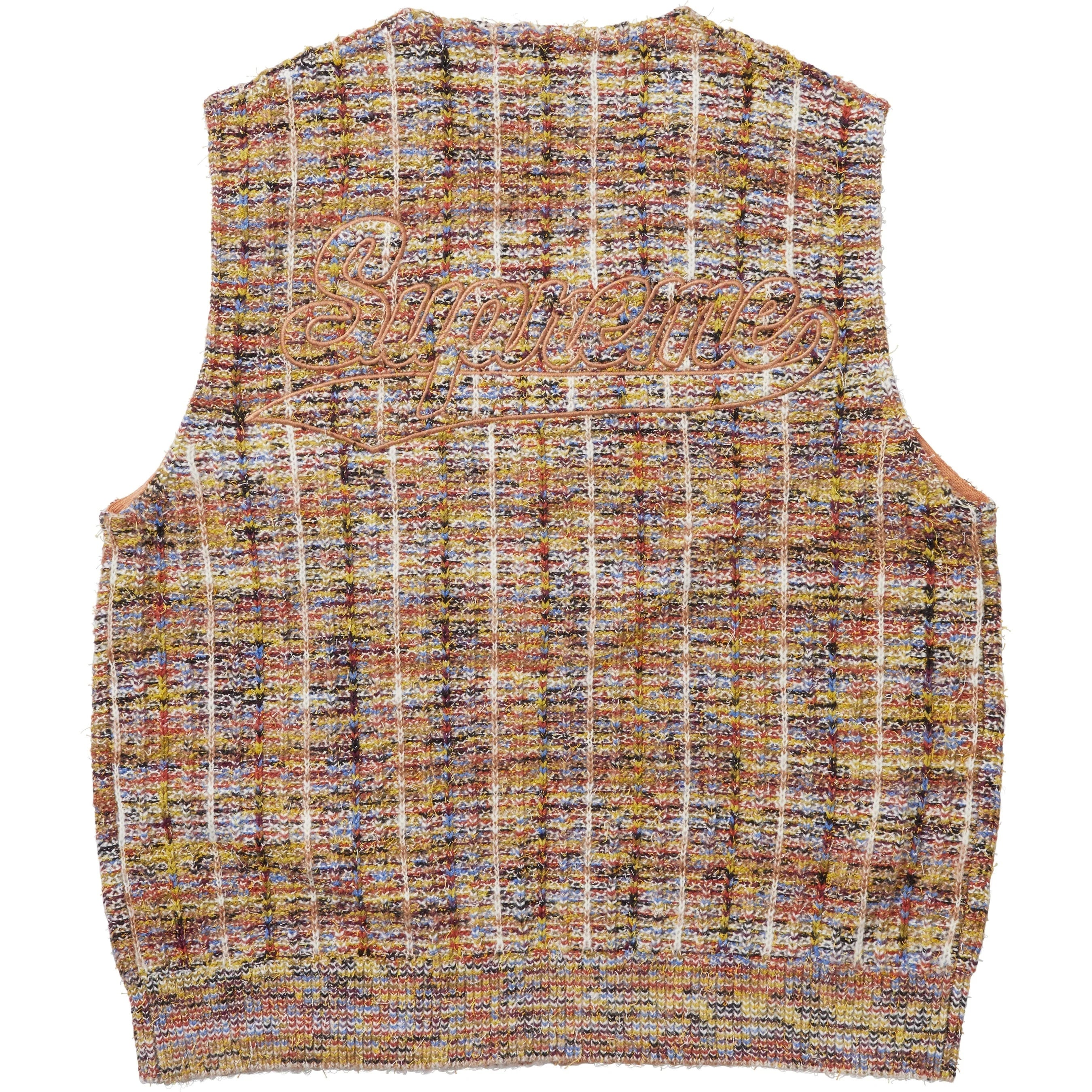 Speckled Zip Up Sweater Vest view 14